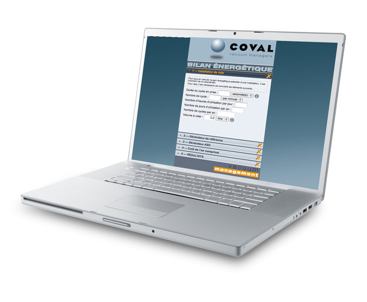 Coval的Energy Saving App软件可用于测量能耗节约